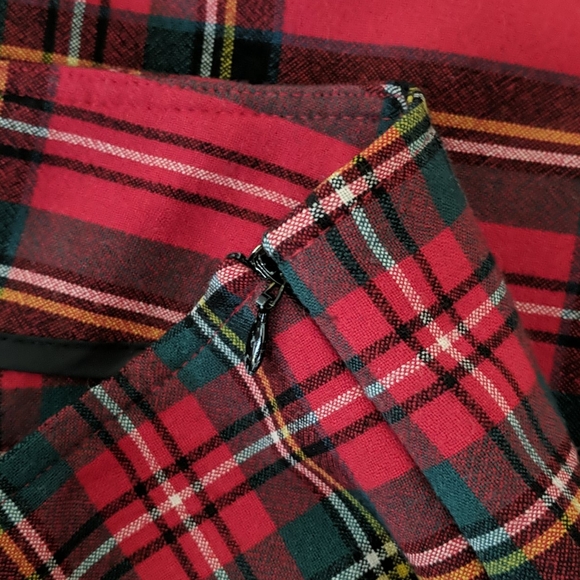 Boston Proper plaid ankle pant - Picture 5 of 6